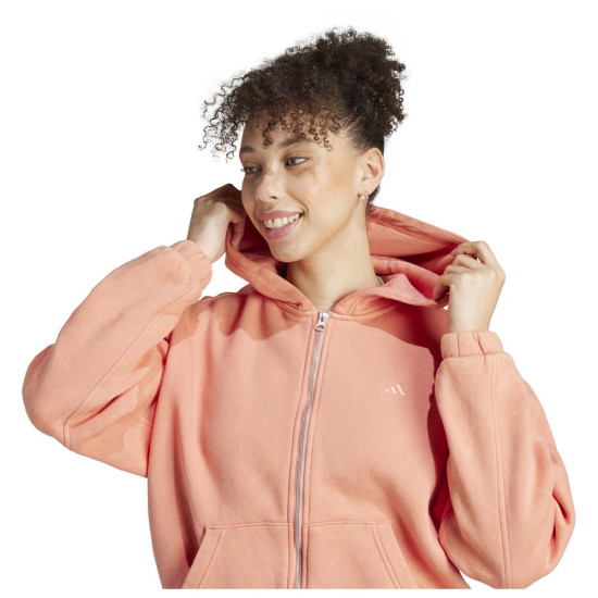 Adidas Γυναικεία ζακέτα W ALL SZN Fleece Washed Full-Zip Hooded Track Top